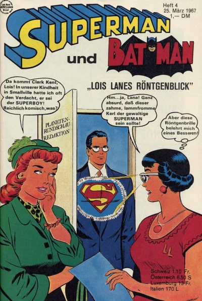 Cover of Lois Lanes Röntgenblick