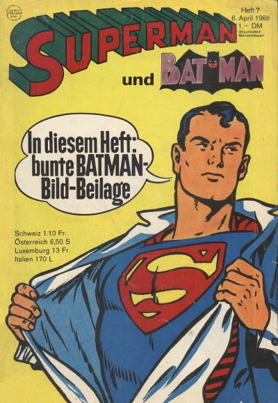 Cover of Das Rätsel der Superman-Sondermarke