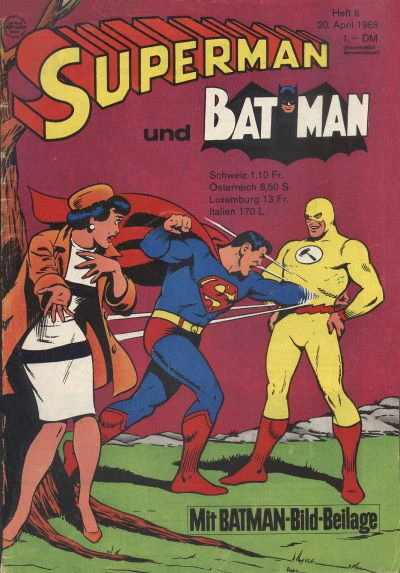 Cover of Superman unschlagbarer Rivale