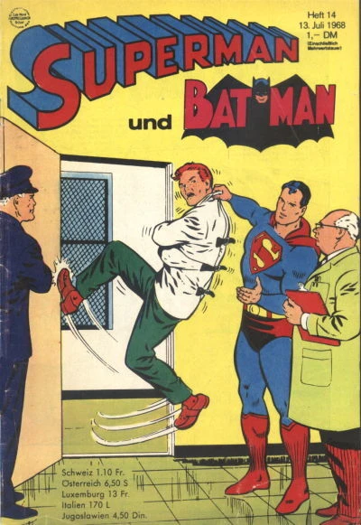 Cover of Superman treibt ein falsches Spiel
