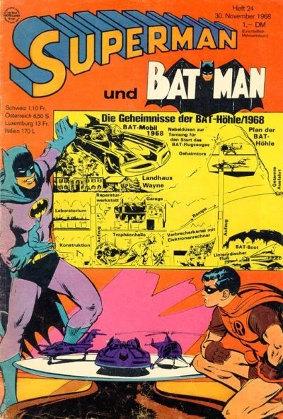 Cover of Die Geheimnisse der Bat-Höhle