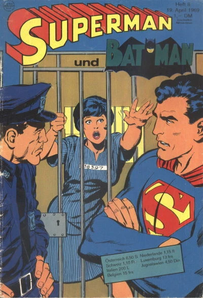 Cover of Lois Lane, Häftling!