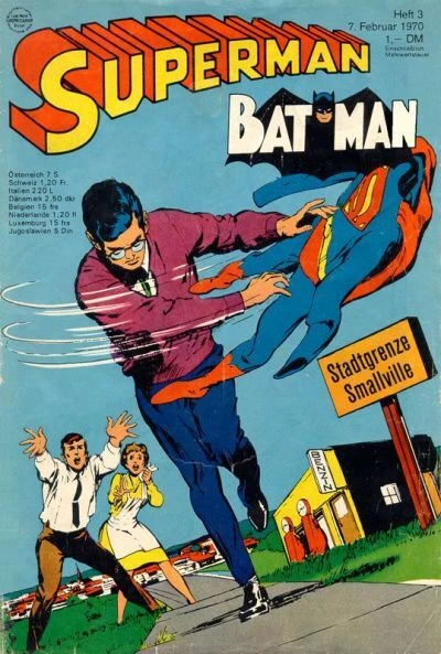 Cover of Superboys seltsamer Tod