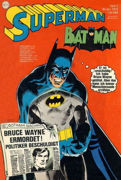 Cover of Der Mordfall Bruce Wayne