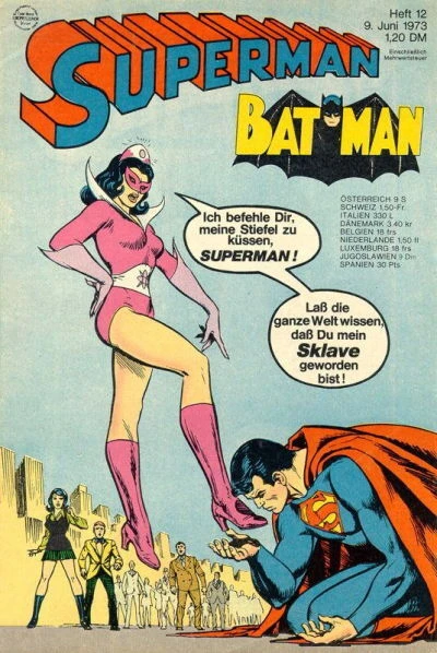 Cover of Superman als Sklave von Sternsaphir