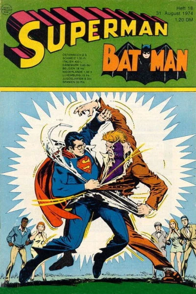 Cover of Das Ungeheuer, das Superman entlarvte