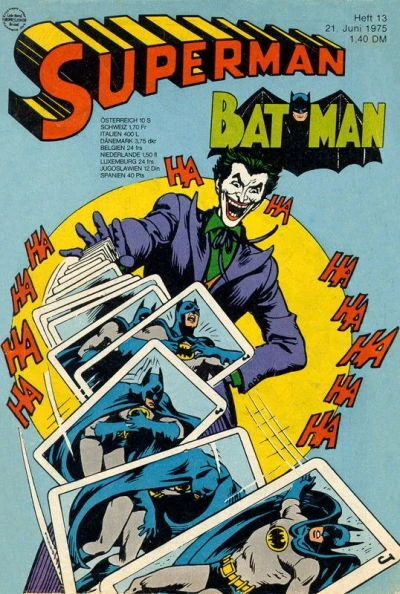 Cover of Du lachst dich tot, Batman!