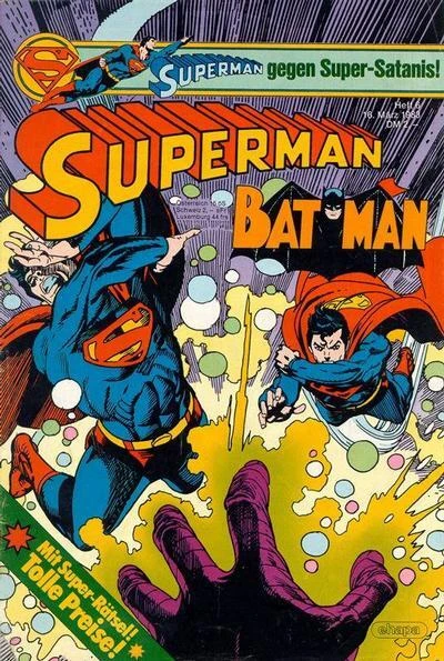 Cover of Endspurt für Superman!