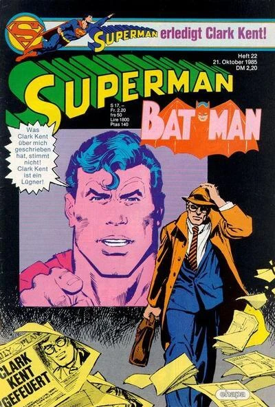 Cover of Clark Kent … gefeuert!