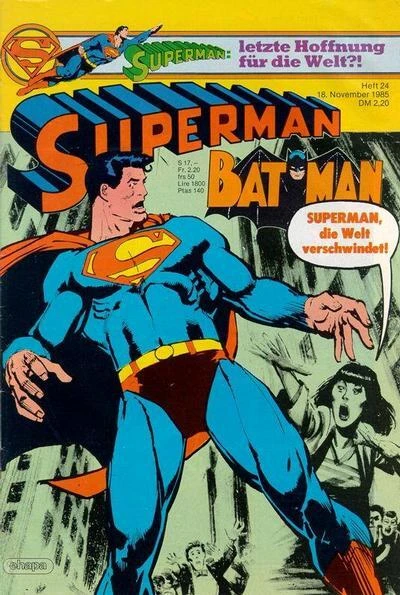 Cover of Superman - deine Welt ist mein!