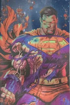 Cover of Tyler Kirkham "Battle Damage" Exclusive Foil Variant
