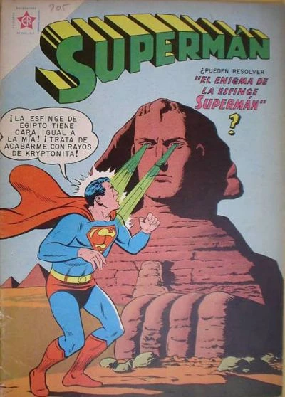 Cover of El Enigma de la Espinge Superman