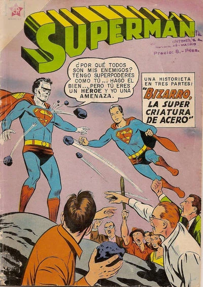 Cover of Bizarro, La Super Criatura de Acero