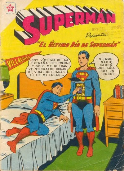 Cover of El Ultimo Dia de Superman