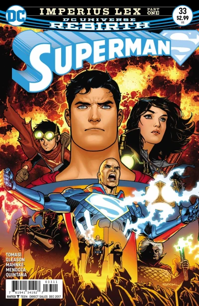 Cover of Imperius Lex Part 1: The Super Man Who Would Be King