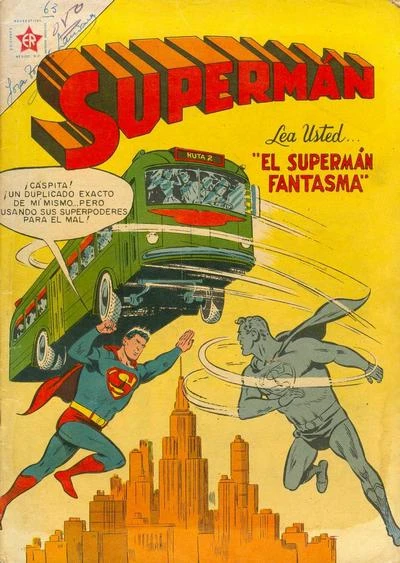Cover of El Superman Fantasma