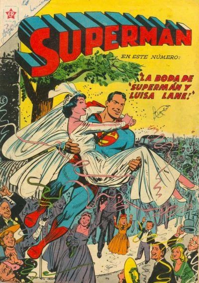 Cover of La Boda de Superman y Luisa Lane