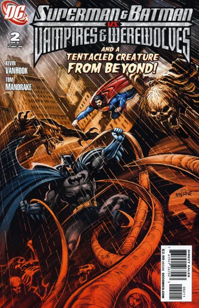Cover of Superman and Batman vs. Vampires and Werewolves