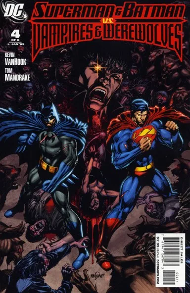 Cover of Superman and Batman vs. Vampires and Werewolves