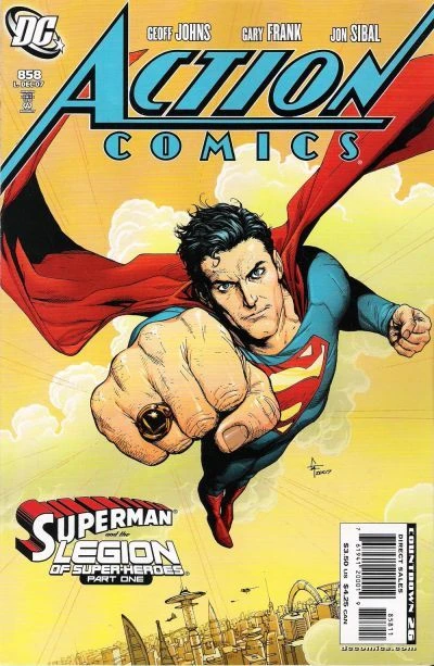 Cover of Superman and the Legion of Super-Heroes, Chapter 1 - Alien World