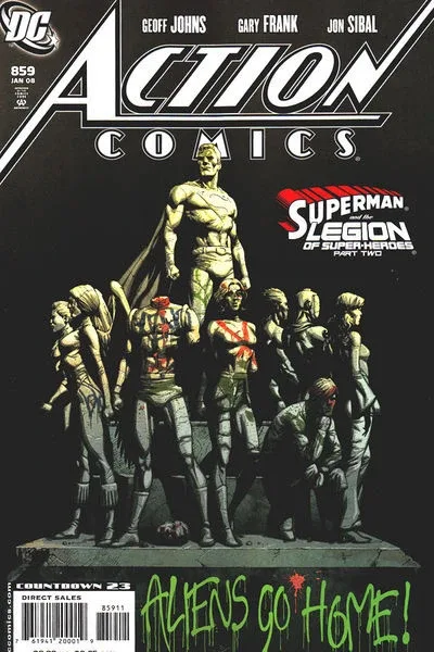 Cover of Superman And The Legion Of Super-Heroes, Chapter 2 - Illegal Aliens