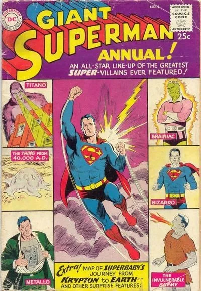 Cover of Superman Annual 1961