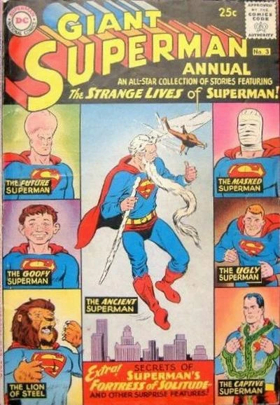 Cover of The Strange Lives of Superman!