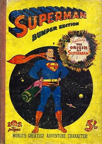 Cover of Bumper Edition : The Origin of Superman