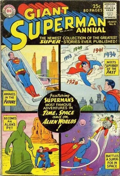 Cover of The Greatest Superman Stories Ever Told