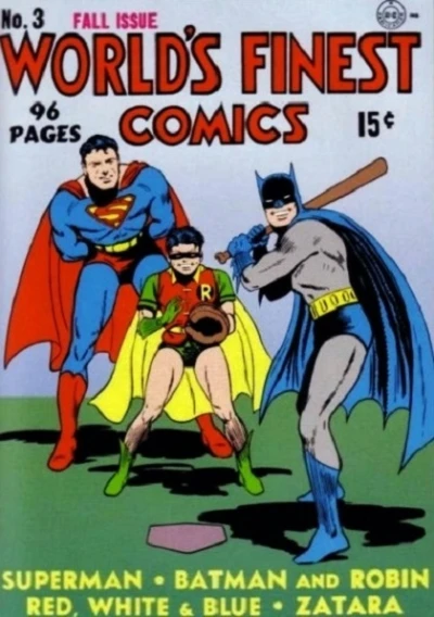 Cover of Superman, Batman and Robin, Red, White & Blue, Zatara