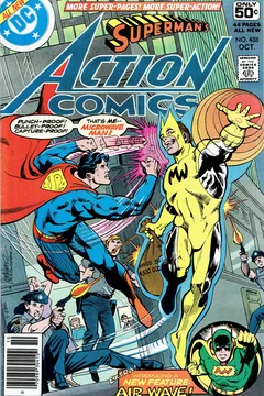 Superman Battles the Microwave Man! / A Close Shave for Air Wave!