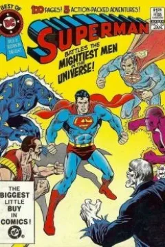 Superman Battles the Mightiest Men in the Universe!