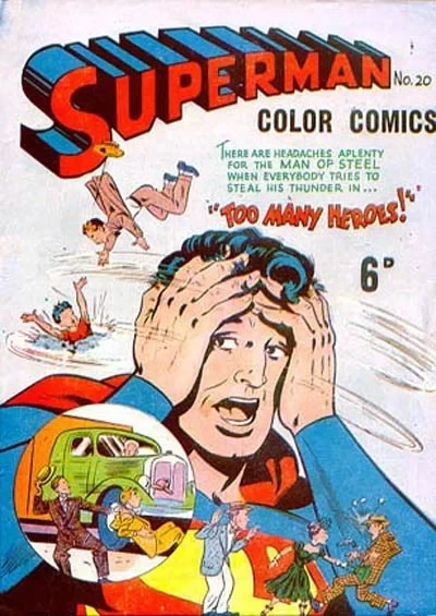 Cover of Too Many Heroes!