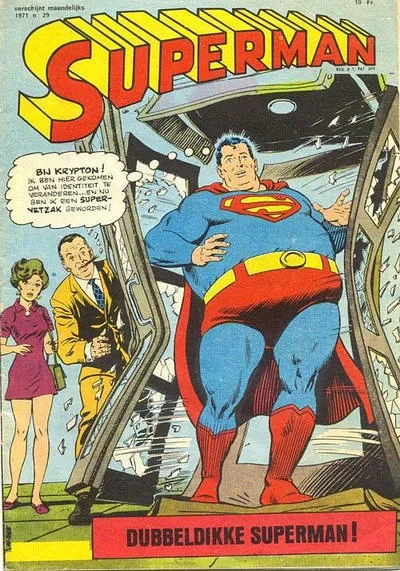Cover of Dubbledikke Superman!