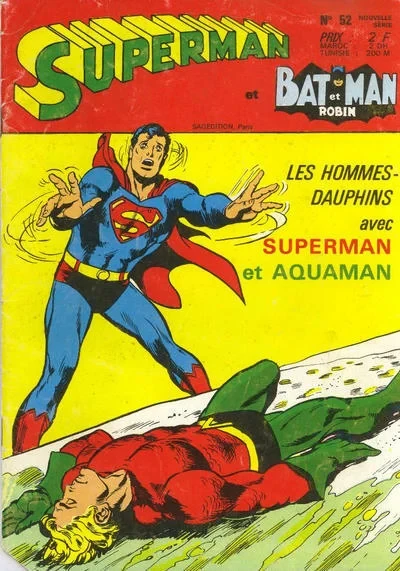 Cover of Superman et Aquaman