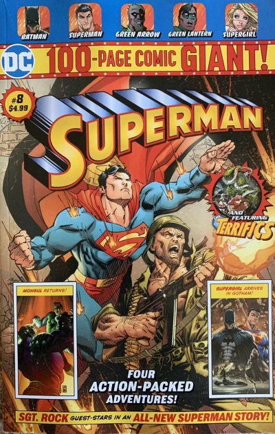 Cover of Superman: Up in the Sky. Part 6. Just a Little Farther!