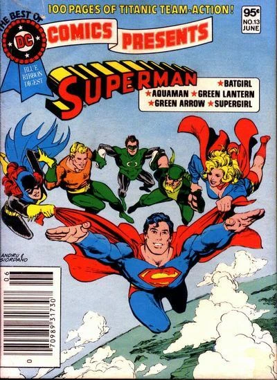 Cover of Superman in Team-Up Action