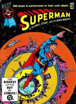Cover of Superman in the Past...Future...and Other Worlds!