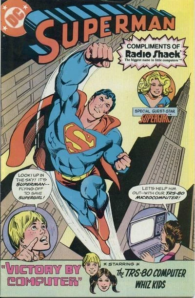 Cover of Superman in Victory by Computer