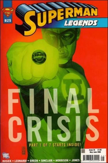Cover of Final Crisis Part 1 of 7