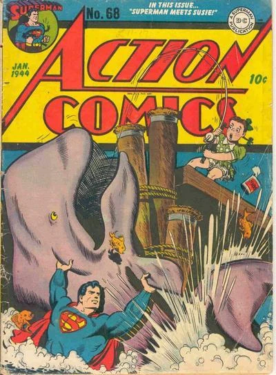 Cover of Superman Meets Susie
