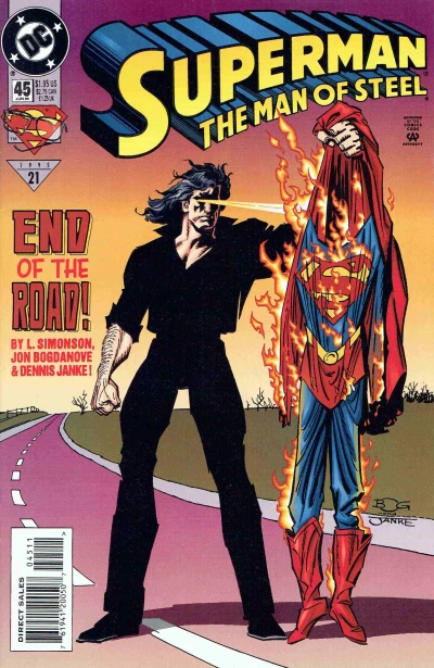 Cover of Superman No More!