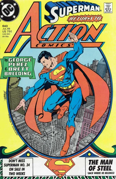 Cover of Superman on Earth