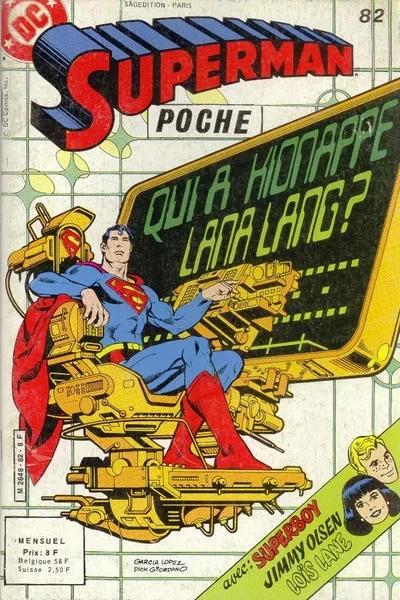 Cover of Qui A Kidnappe Lana lang?