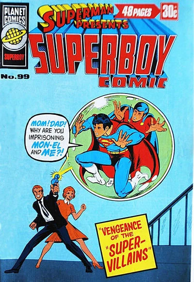 Cover of Vengeance of the "Super-Villains"