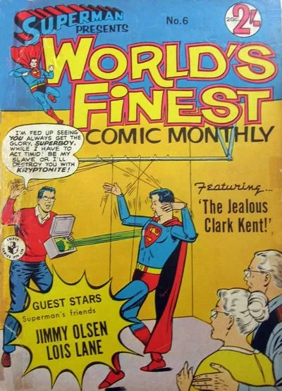 Cover of The Jealous Clark Kent!