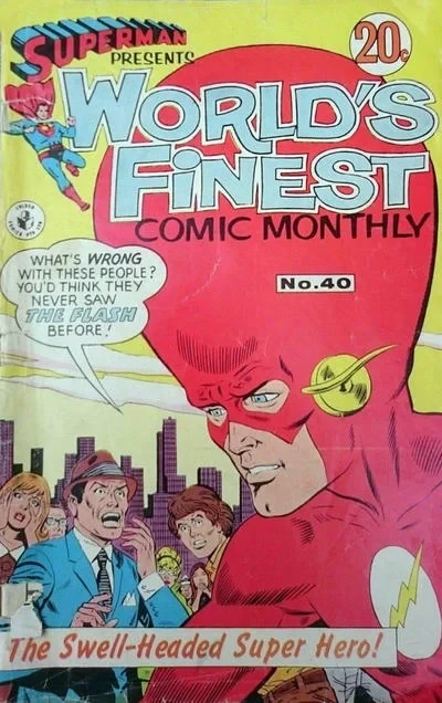 Cover of The Swell-Headed Super Hero!