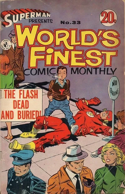 Cover of The Flash Dead and Buried!