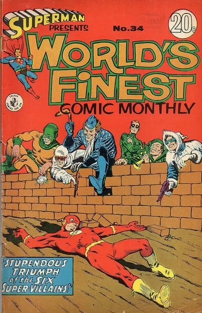 Cover of Stupendous Triumph of the Six Super Villains