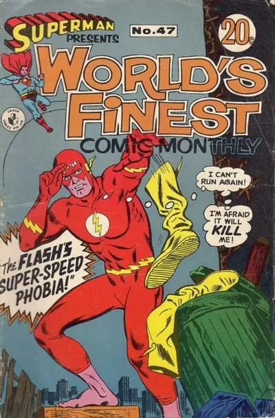 Cover of The Flash's Super-Speed Phobia!